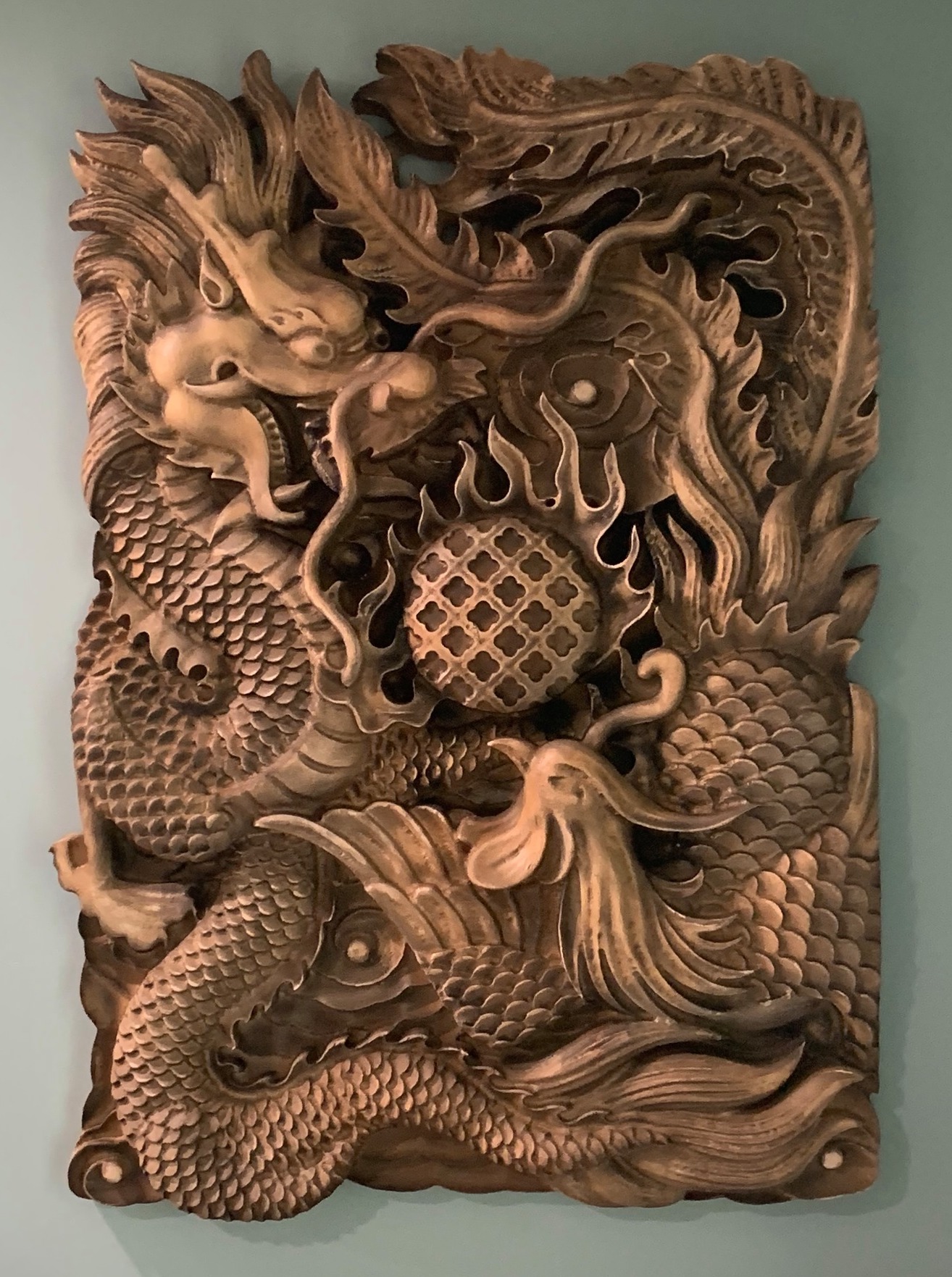 Wood Carving Piece